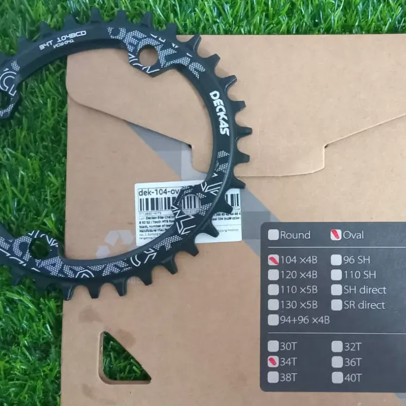 Monoplatos 104BCD ovalados de 34,36,38T