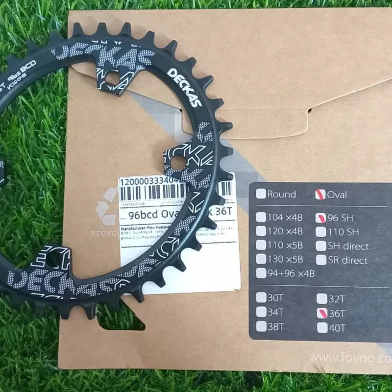 Monoplatos 96BCD asimétricos, ovalados de 34,36T nuevos en aluminio muy ligeros, Compatible con: SHIMANO XTR 9000 / XT 8000 / SLX 7000