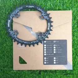 Monoplatos 96BCD asimétricos, ovalados de 34,36T nuevos en aluminio muy ligeros, Compatible con: SHIMANO XTR 9000 / XT 8000 / SLX 7000