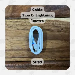 Cable (Tipo C- Lightning)
