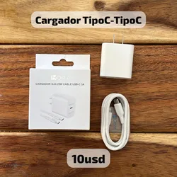 Cargador 20W TipoC-TipoC
