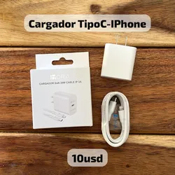 Cargador 20W TipoC-Lightning 