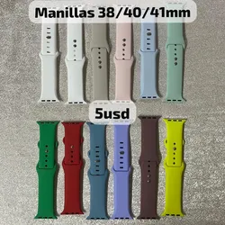 Manillas Apple Watch (38/40/41mm)