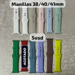 Manillas Apple Watch (38/40/41mm)