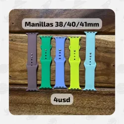 Manillas Apple Watch (38/40/41mm)