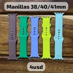 Manillas Apple Watch (38/40/41mm)