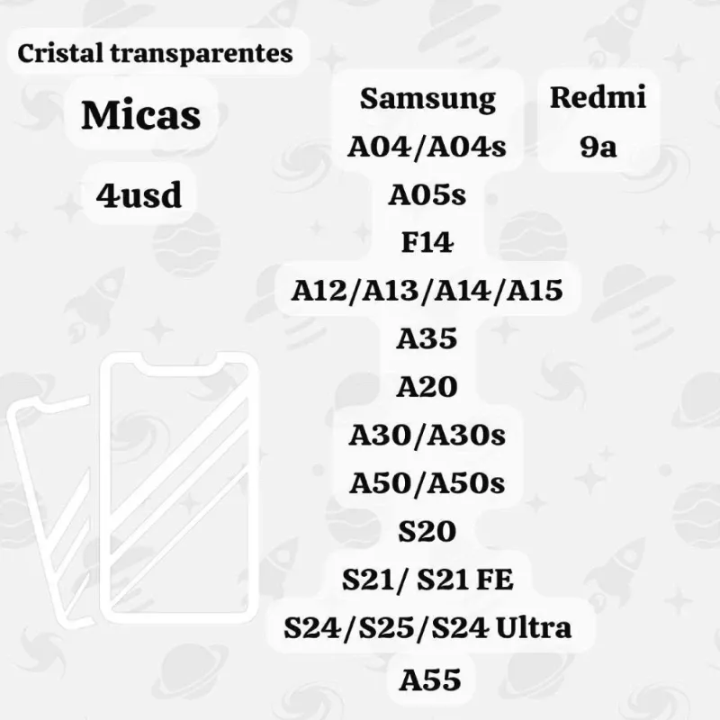 Cristal Trasparente (Samsung)