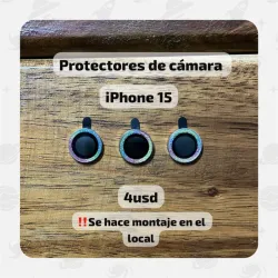 Protector de cámara - iPhone 15