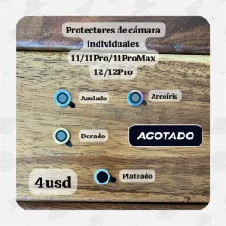 Protector de cámara - iPhone 11 / 11Pro / 11ProMax / 12 / 12Pro