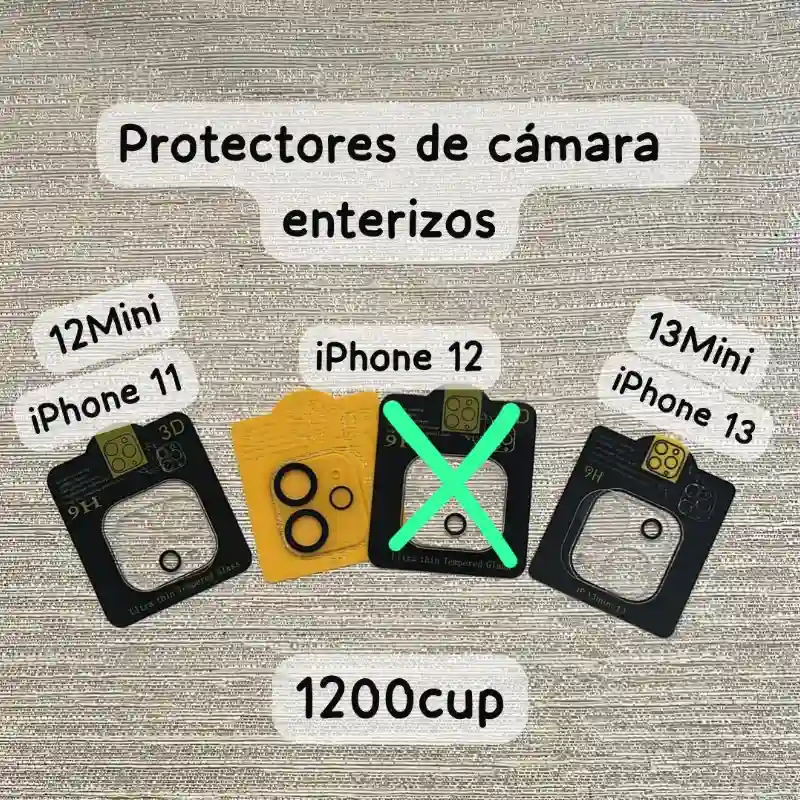 Protectores enterizos 11/12/12Mini/13/13Mini