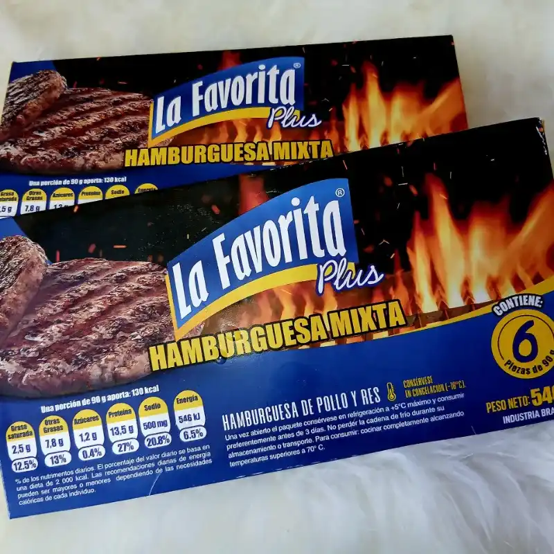 Hamburguesas Mixtas(540g)