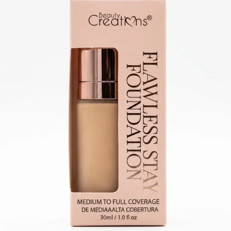 Base Líquida Flawless Stay - Beauty Creations 🧴 5.5