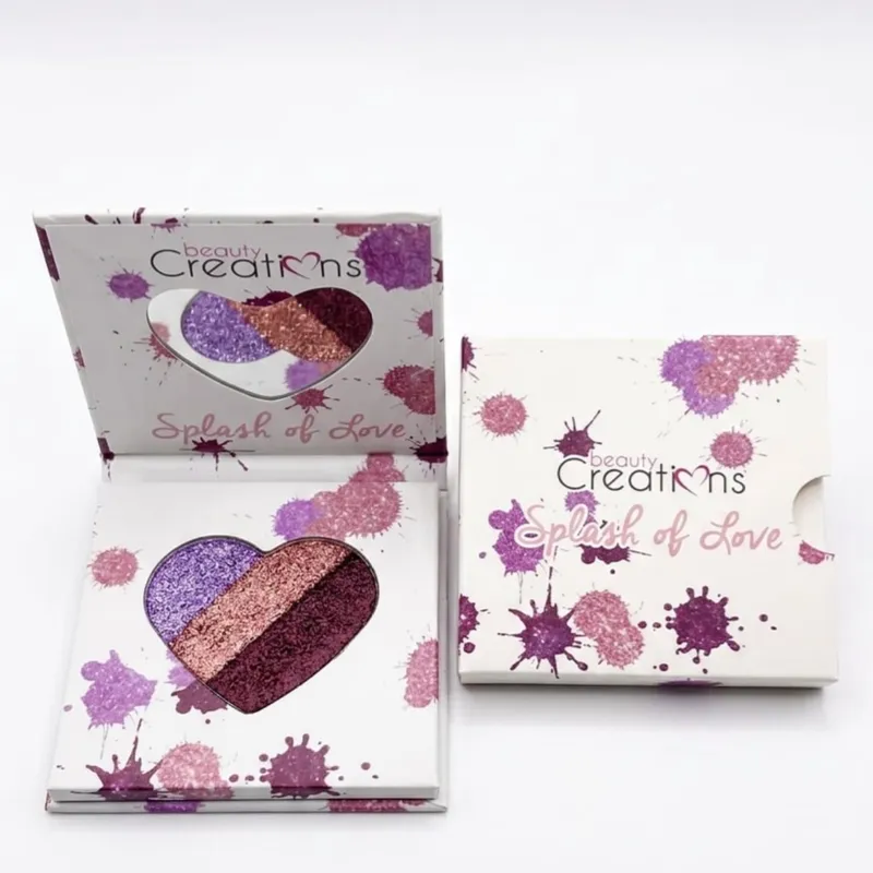 Mini Paleta Glitter Splash of Love - Beauty Creations ✨