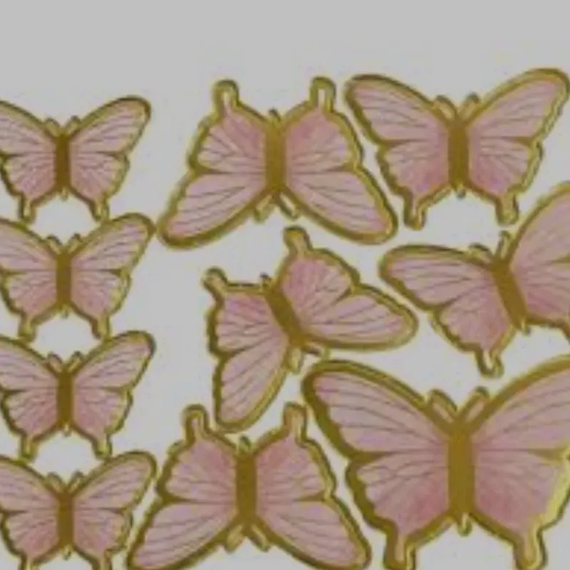 Set de 3 mariposas 