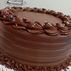 Torta de Ganache de Chocolate de 25cm 