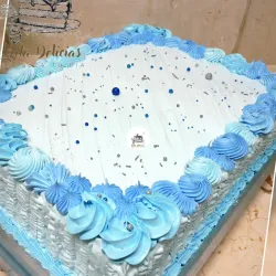 Torta Rectangular de Cobertura Simple 