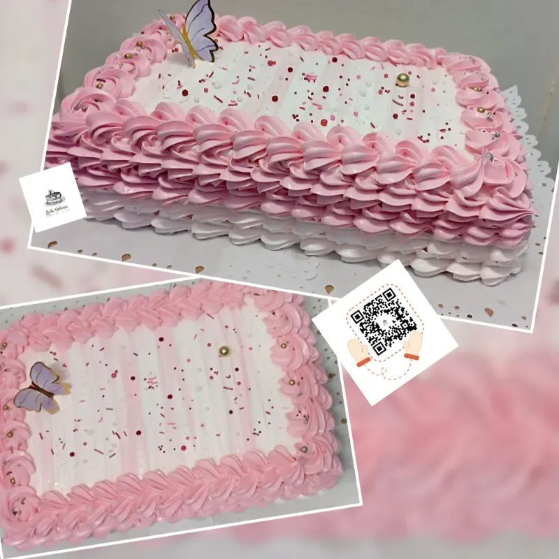 Torta Rectangular de Cobertura Simple 