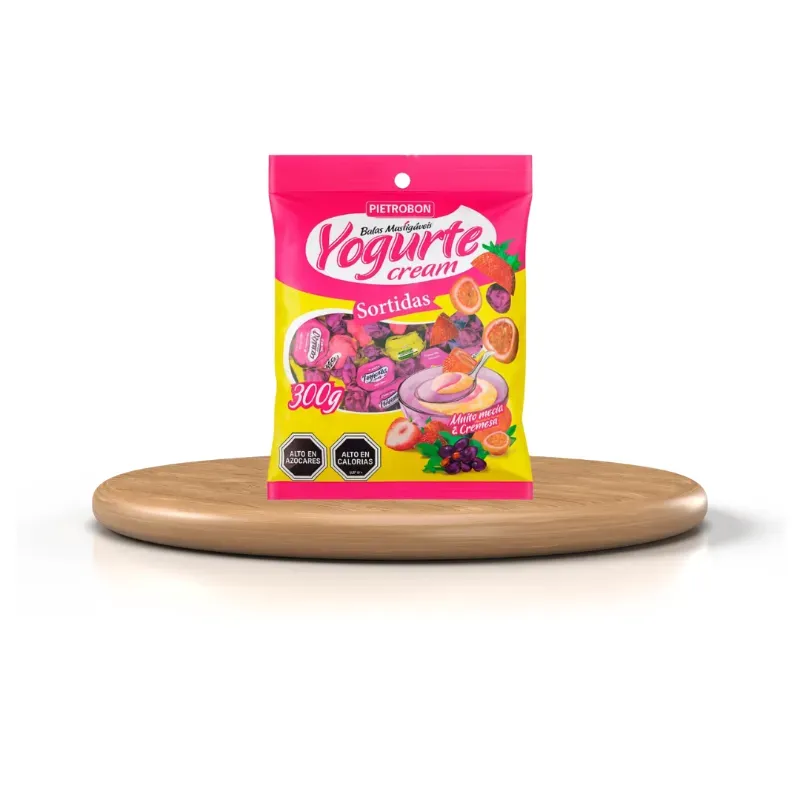 Caramelos Yogurte Cream Surtidos (300g)