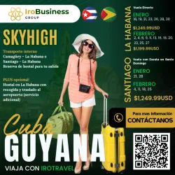 Pasaje Cuba - Guyana
