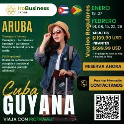 Pasaje Cuba - Guyana