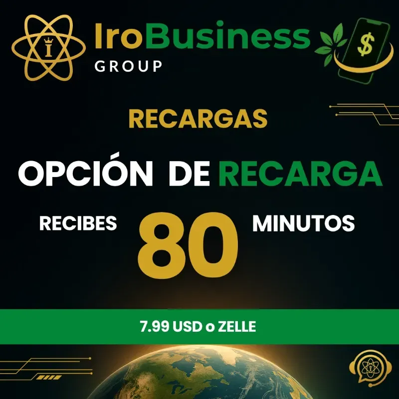 Recarga de 80MIN