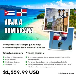 Viaje de Cuba a República Dominicana