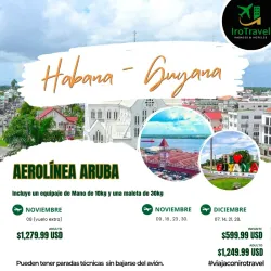 VIAJE Habana - Guyana