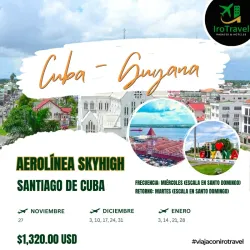 Viaje Cuba - Guyana
