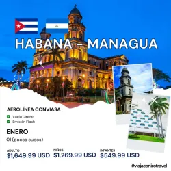 Viaje Habana – Managua
