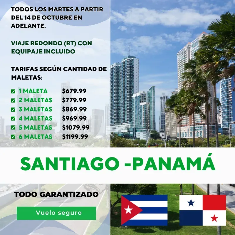 Viaje Santiago - Panamá