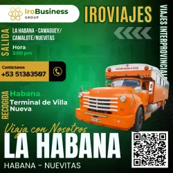 Viajes Interprovinciales (La Habana - Camaguey/Camalote/Nuevitas)