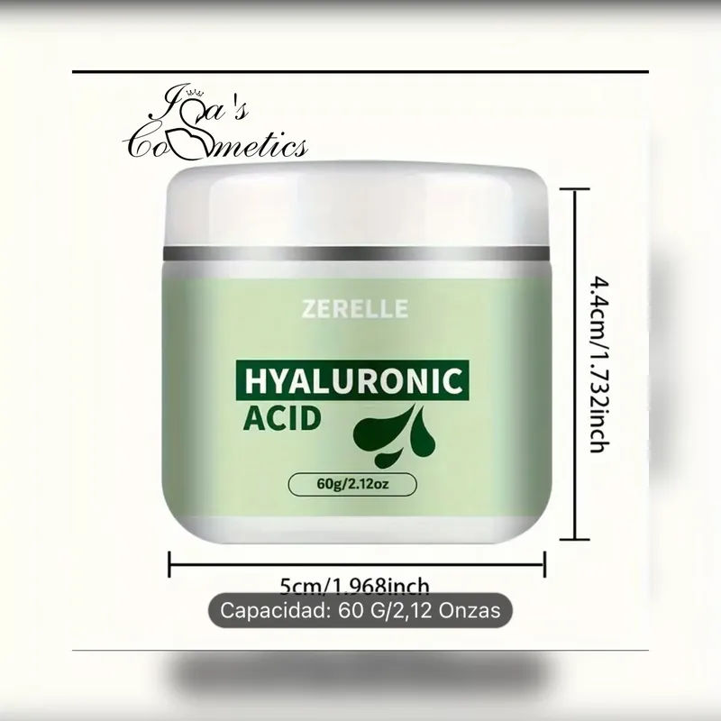 Crema hidratante de ácido hialurónico 60g (2.12oz)