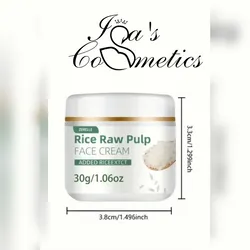 Crema hidratante de pulpa de arroz 30 g (1.06oz)