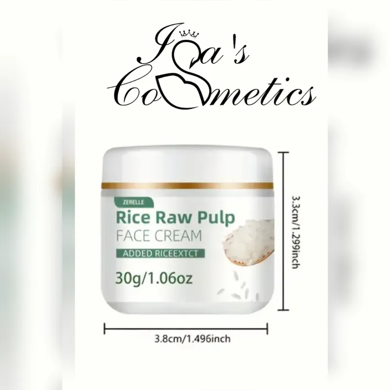 Crema hidratante de pulpa de arroz 30 g (1.06oz)