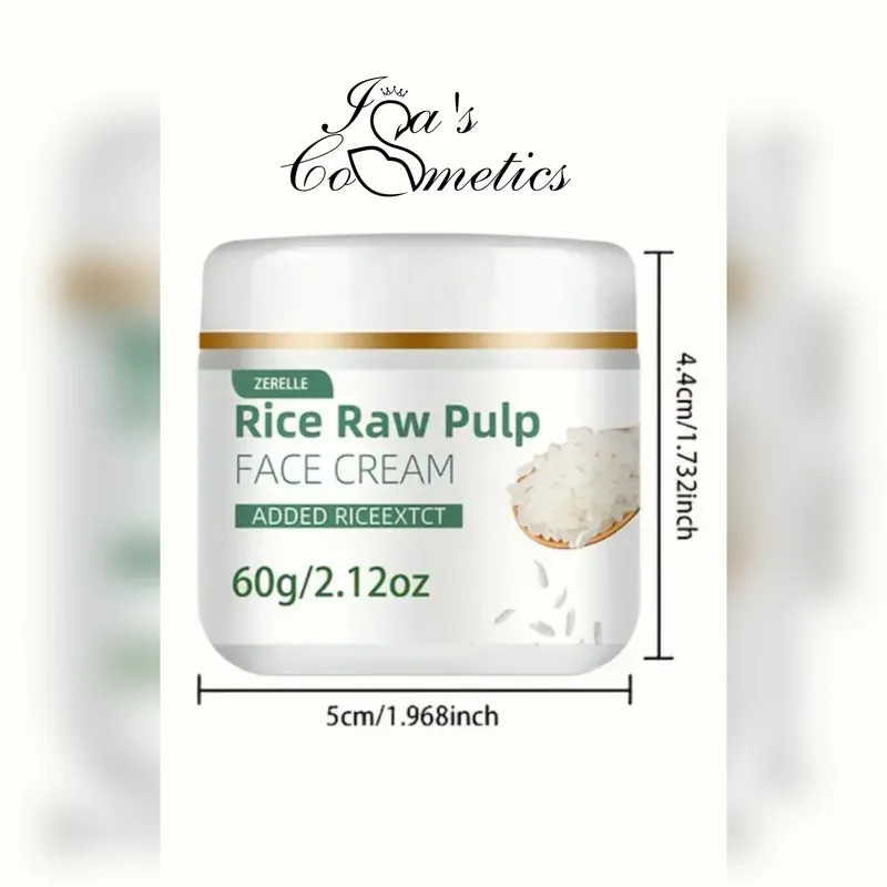 Crema hidratante de pulpa de arroz 60g (2.12oz)