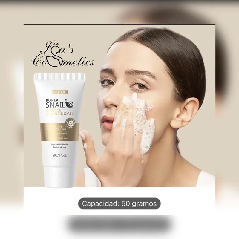 Limpiador facial de baba de caracol 🐌 50g (1.76onz)