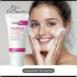 Limpiador facial de Retinol con niacinamida y ácido hialurónico 50g (1.76onz)
