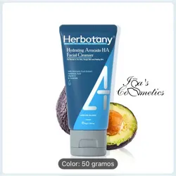 Limpiador facial hidratante de aguacate con ácido hialurónico, vitamina E y ceramidas 50g (1.76onz)