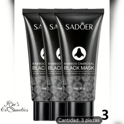 Mascarilla facial de carbón. 60g 