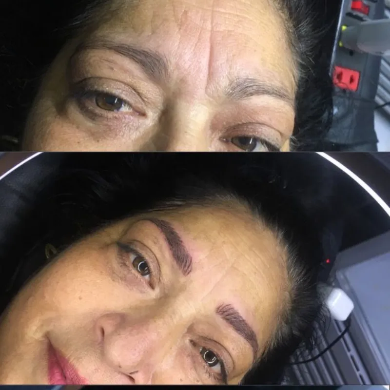 Micropigmentacion de cejas híbridas