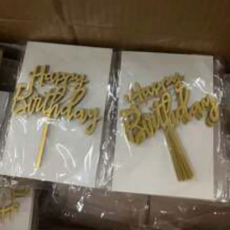 Cartel happy birthday