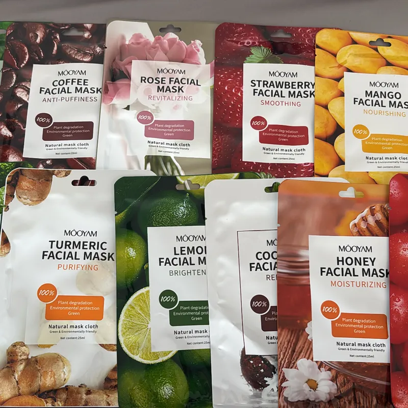 Mascarilla facial de velo