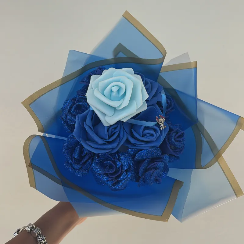 Ramo de rosas de papel foami 