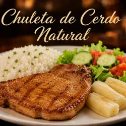 Chuleta de cerdo Natural