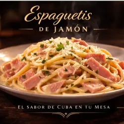 Espaguetis de Jamon