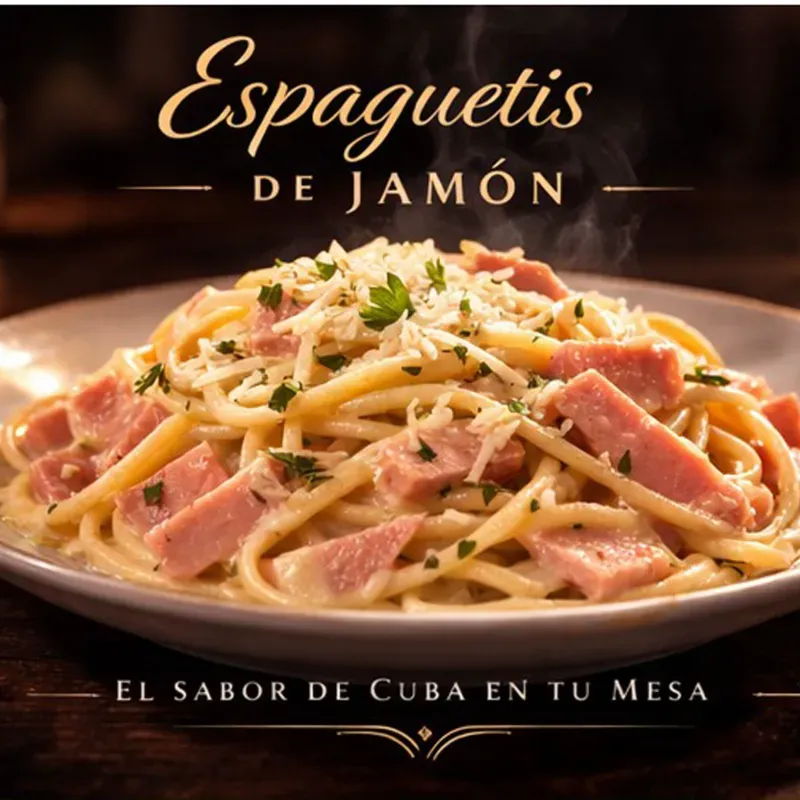 Espaguetis de Jamon