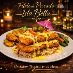 Filete de pescado Isla bella 🍣