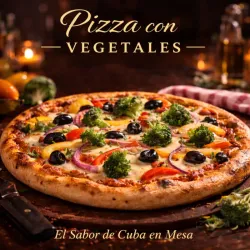 Pizza de Vegetales