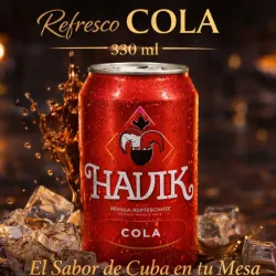 Refresco de lata de cola
