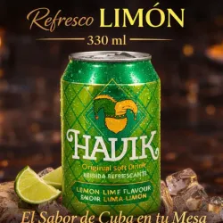 Refresco de lata de Limón
